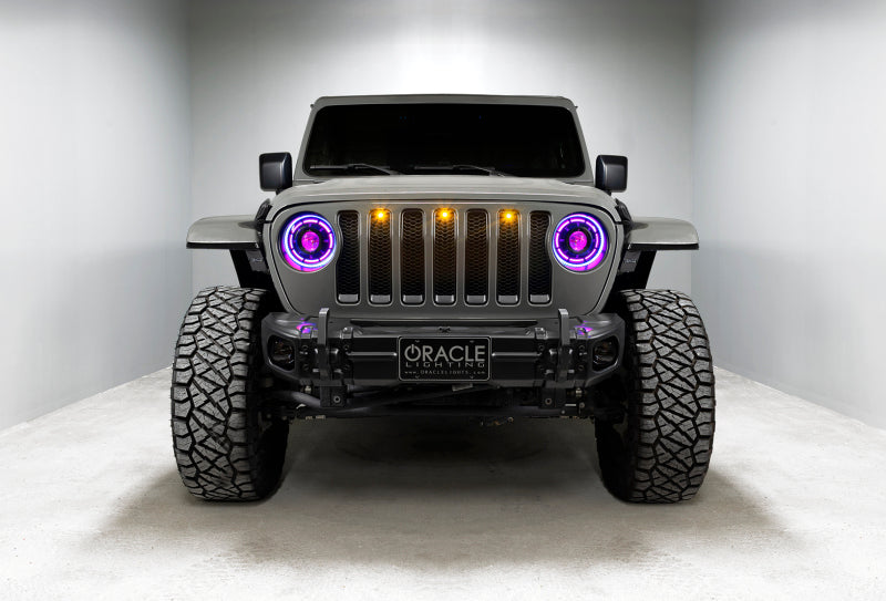 Oracle Oculus Bi-LED Projector Headlights for Jeep JL/Gladiator JT - w/ Simple Controller - B2B Diesel & Gas Service