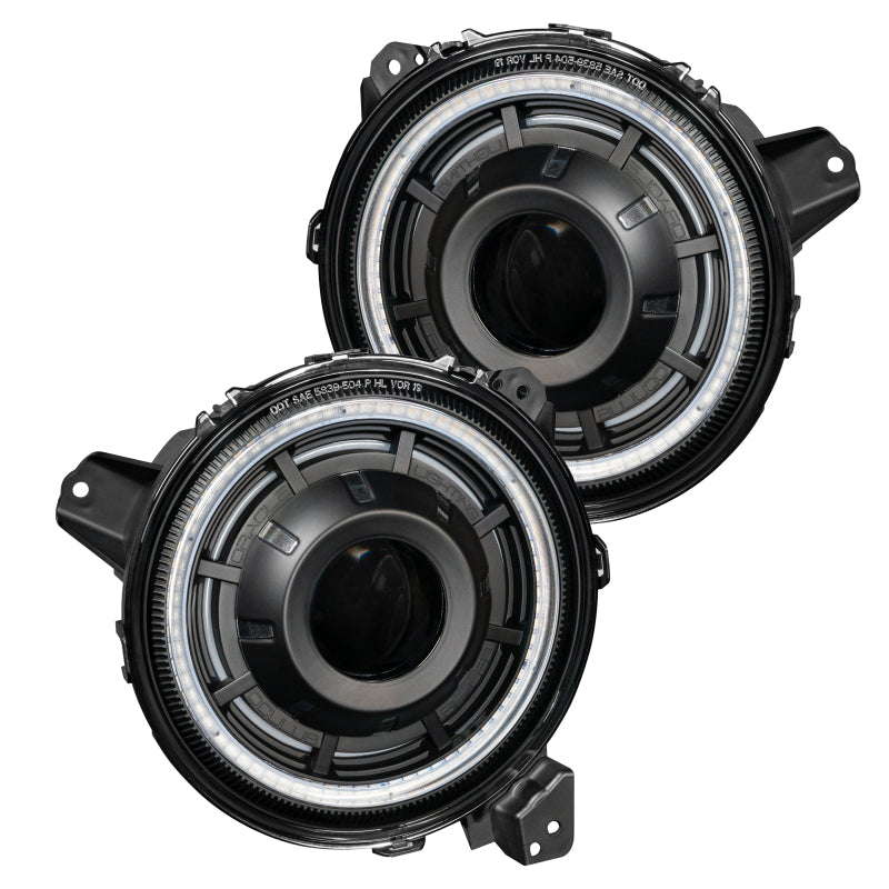 Oracle Oculus Bi-LED Projector Headlights for Jeep JL/Gladiator JT - w/ Simple Controller - B2B Diesel & Gas Service