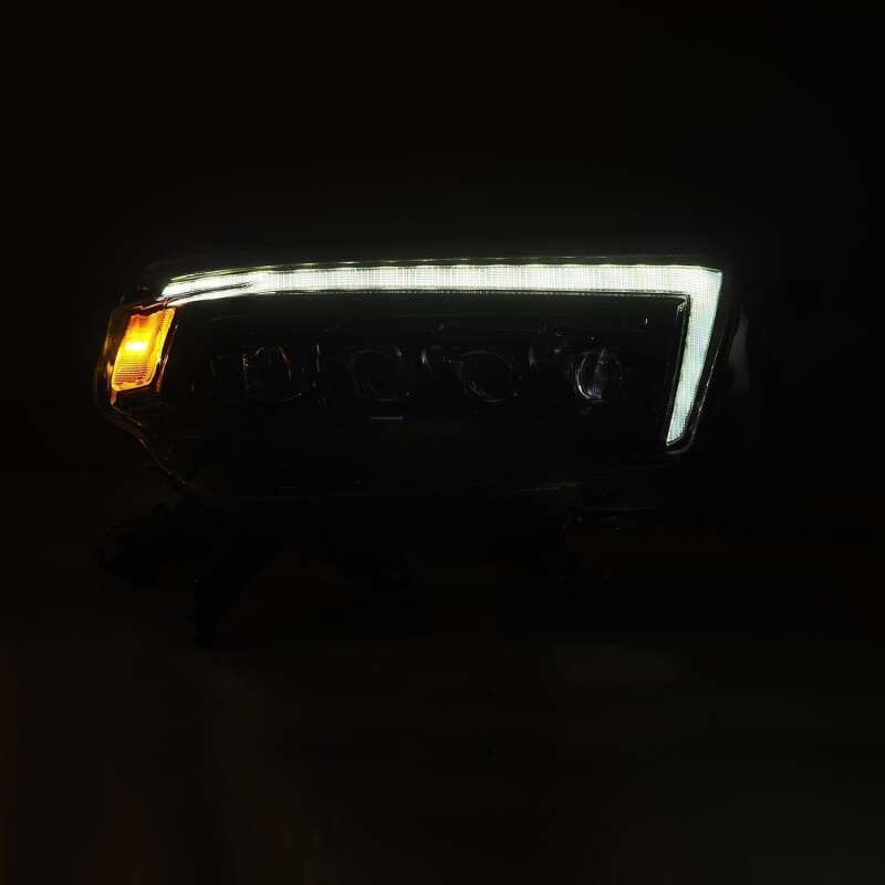 AlphaRex 10-13 Toyota 4Runner NOVA LED Proj Headlights Plank Style Alpha Black w/Seq Signal/DRL - B2B Diesel & Gas Service