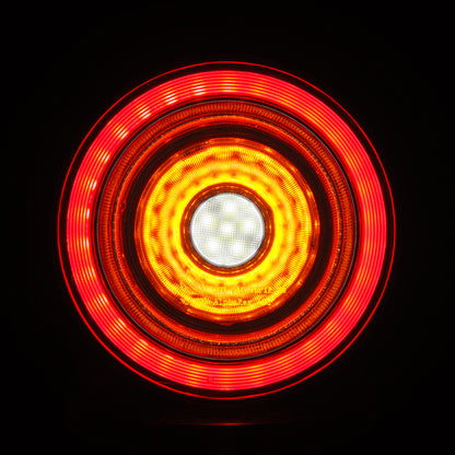 AlphaRex 10-15 Ferrari 458 NOVA-Series Prismatic LED Tail Lights Red Clear - B2B Diesel & Gas Service