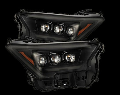 AlphaRex 2024 Toyota Tacoma NOVA-Series Projector Headlights (Pair) - Alpha-Black w/Activation Light - B2B Diesel & Gas Service