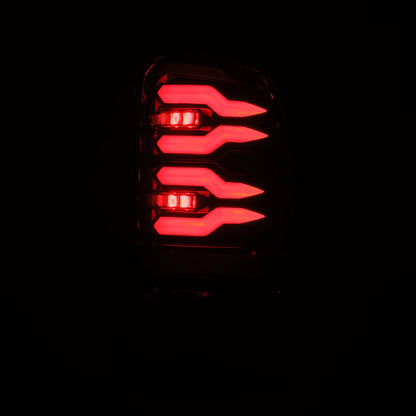AlphaRex 94-01 Dodge Ram 1500/2500/3500 LUXX-Series LED Tail Lights - Alpha-Black - B2B Diesel & Gas Service