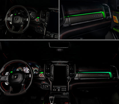 Oracle 19-22 RAM Complete Interior Ambient Lighting ColorSHIFT RGB Conversion Kit - B2B Diesel & Gas Service