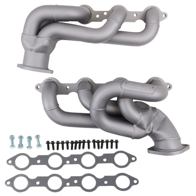 BBK 10-15 Camaro LS3 L99 Shorty Tuned Length Exhaust Headers - 1-3/4 Titanium Ceramic - B2B Diesel & Gas Service