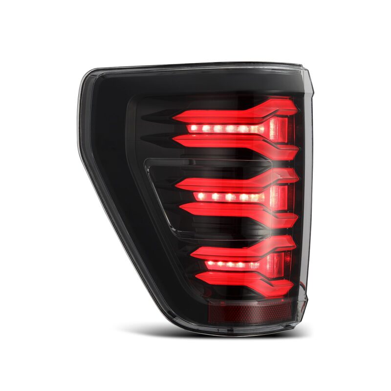 AlphaRex 21-22 Ford F150 LUXX LED Projector Tail Lights - Alpha-Black - B2B Diesel & Gas Service