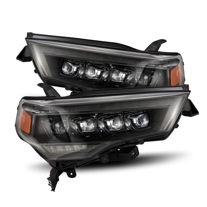 AlphaRex 14-22 Toyota 4Runner (2021 Req. Conv) NOVA LED Proj HL Alpha-Blk Actv Lgt Seq. Sig + SB DRL - B2B Diesel & Gas Service