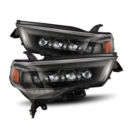 AlphaRex 14-22 Toyota 4Runner (2021 Req. Conv) NOVA LED Proj HL Alpha-Blk Actv Lgt Seq. Sig + SB DRL - B2B Diesel & Gas Service