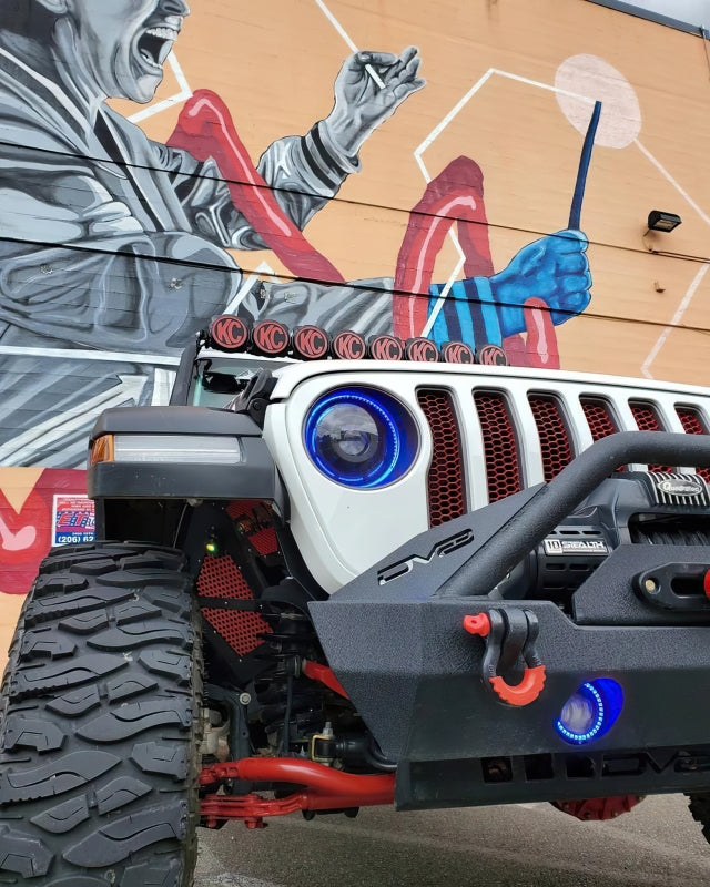 Oracle Oculus Bi-LED Projector Headlights for Jeep JL/Gladiator JT - w/ BC1 Controller - B2B Diesel & Gas Service