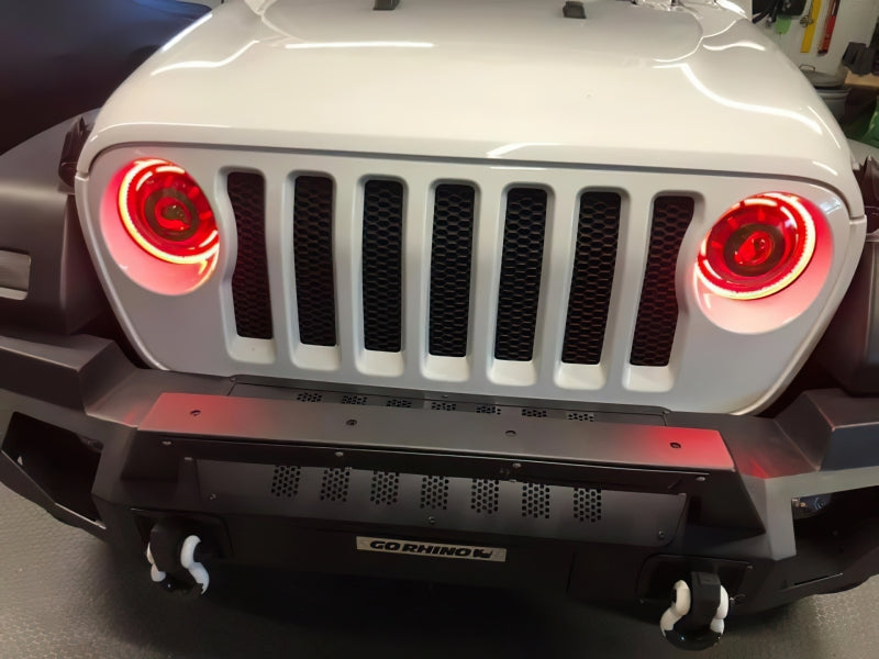 Oracle Oculus Bi-LED Projector Headlights for Jeep JL/Gladiator JT - w/ Simple Controller - B2B Diesel & Gas Service