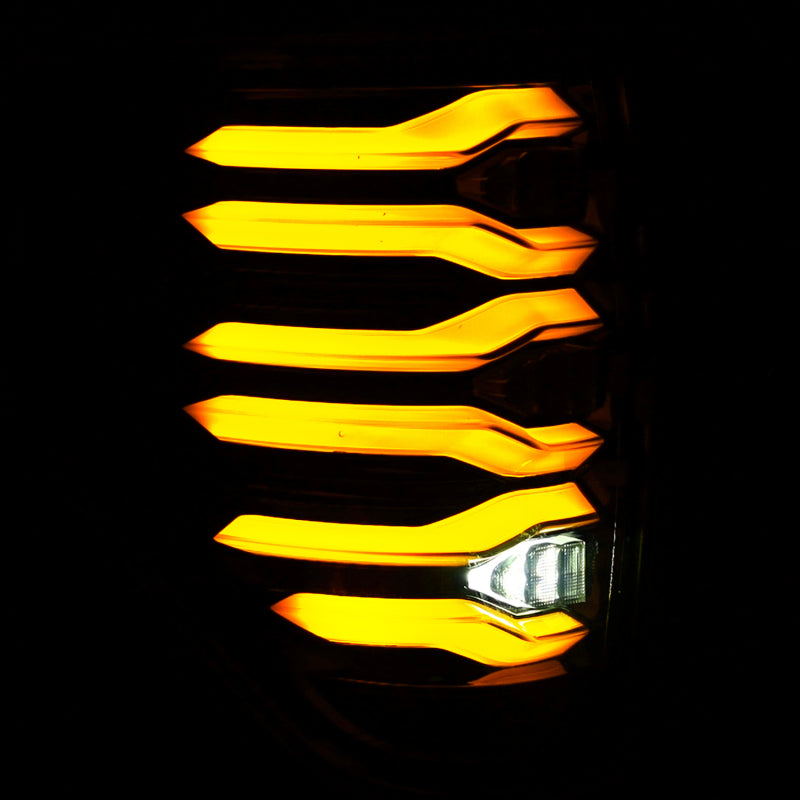 AlphaRex 09-14 Ford F150 LUXX LED Taillights - AlphaBlack Housing - B2B Diesel & Gas Service