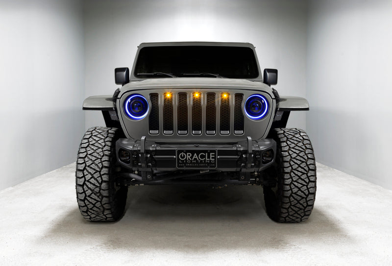 Oracle Oculus Bi-LED Projector Headlights for Jeep JL/Gladiator JT - w/ Simple Controller - B2B Diesel & Gas Service