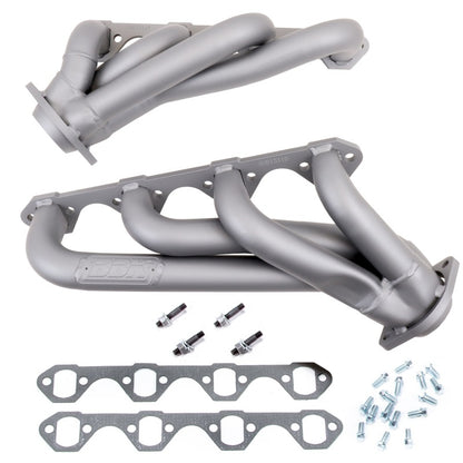 BBK 79-93 Mustang 351 Swap Shorty Unequal Length Exhaust Headers - 1-5/8 Titanium Ceramic - B2B Diesel & Gas Service
