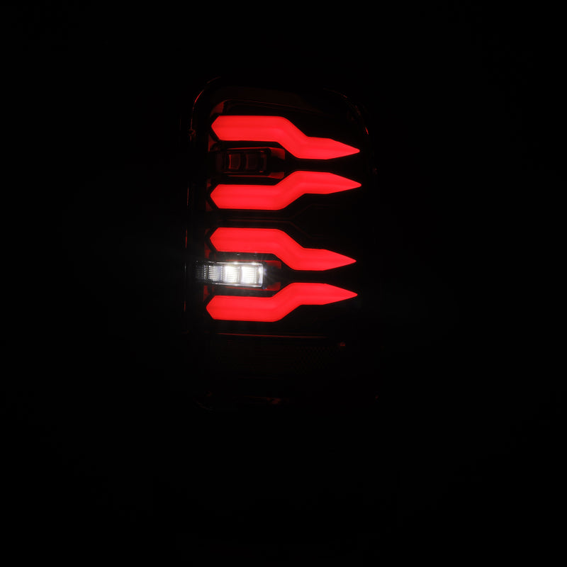 AlphaRex 94-01 Dodge Ram 1500/2500/3500 LUXX-Series LED Tail Lights - Alpha-Black - B2B Diesel & Gas Service