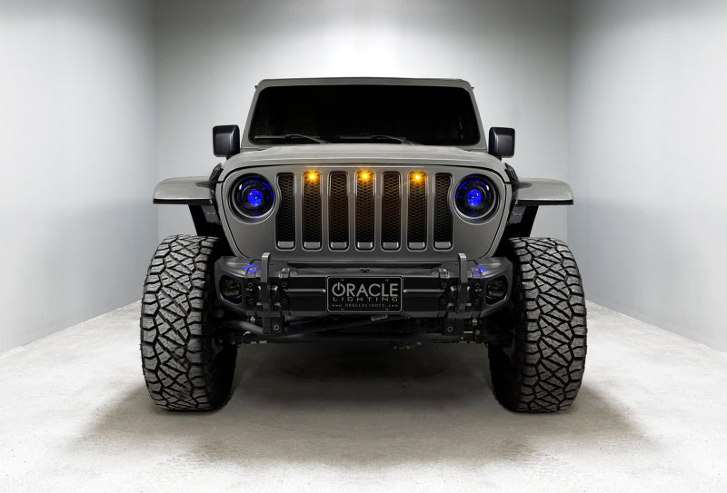 Oracle Oculus Bi-LED Projector Headlights for Jeep JL/Gladiator JT - w/ Simple Controller - B2B Diesel & Gas Service