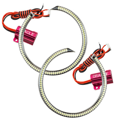 Oracle Ford Mustang 10-13 WP LED Fog Halo Kit (Grille Style) - White - B2B Diesel & Gas Service