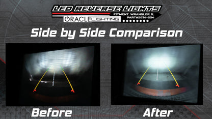 Oracle Rear Bumper LED Reverse Lights for Jeep Wrangler JL - 6000K - B2B Diesel & Gas Service