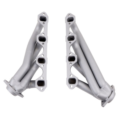 BBK 79-93 Mustang 351 Swap Shorty Unequal Length Exhaust Headers - 1-5/8 Titanium Ceramic - B2B Diesel & Gas Service