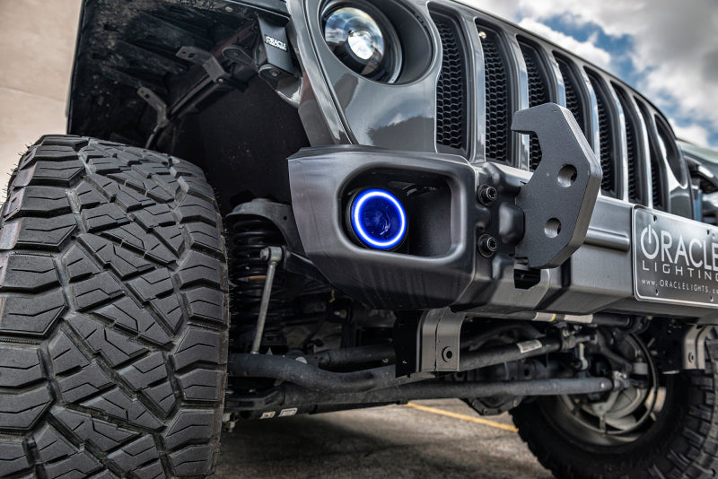 Oracle Jeep Wrangler JK/JL/JT High Performance W LED Fog Lights - w/o Controller - B2B Diesel & Gas Service