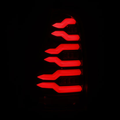 AlphaRex 03-09 Toyota 4Runner LUXX-Series LED Tail Lights- Black - B2B Diesel & Gas Service