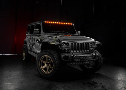 Oracle Jeep Wrangler JL/Gladiator JT Integrated Windshield LED Light Bar System - B2B Diesel & Gas Service