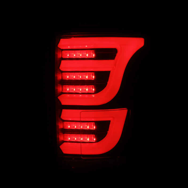 AlphaRex 15-20 Ford F150 Luxx-Series LED Tail Lights Alpha-Black - B2B Diesel & Gas Service