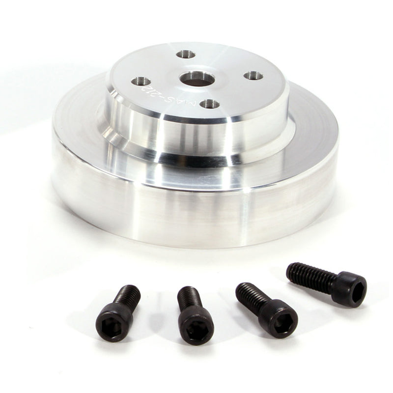 BBK 86-93 Mustang 5.0 Underdrive Pulley Kit - Lightweight CNC Billet Aluminum (3pc) - B2B Diesel & Gas Service