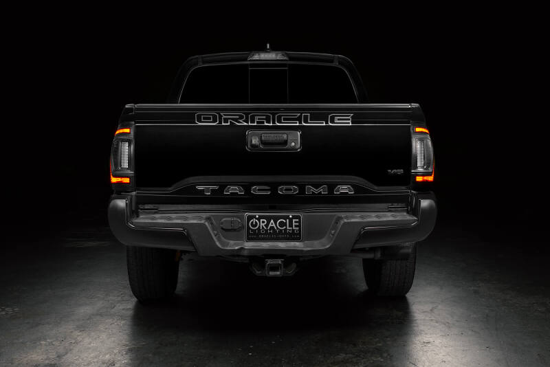 Oracle Lighting 16-23 Gen 3 Toyota Tacoma Black Series Flush Style LED Tail Lights - B2B Diesel & Gas Service