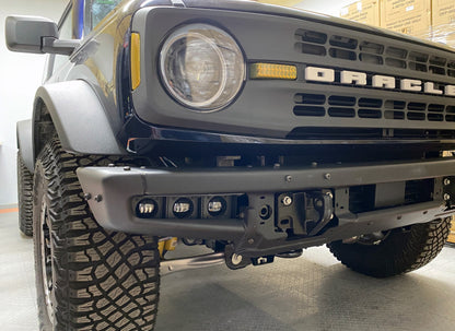ORACLE Lighting 21-22 Ford Bronco Triple LED Fog Light Kit for Steel Bumper - White - B2B Diesel & Gas Service