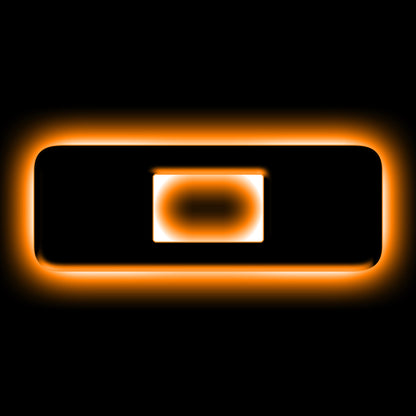 ORACLE Lighting Universal Illuminated LED Letter Badges - Matte Blk Surface Finish - O - B2B Diesel & Gas Service