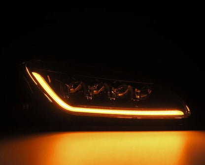 AlphaRex 99-09 Honda S2000 NOVA-Series Projector LED Headlights - Alpha-Black - B2B Diesel & Gas Service