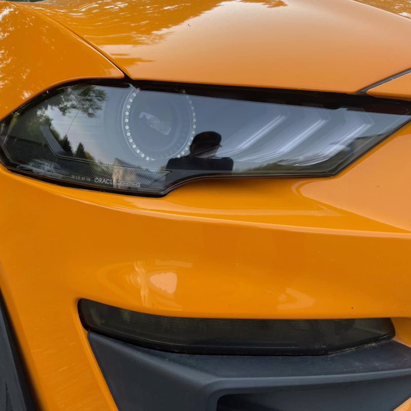 Oracle Lighting 18-23 Ford Mustang Dynamic ColorSHIFT LED Headlights - Black Series - B2B Diesel & Gas Service