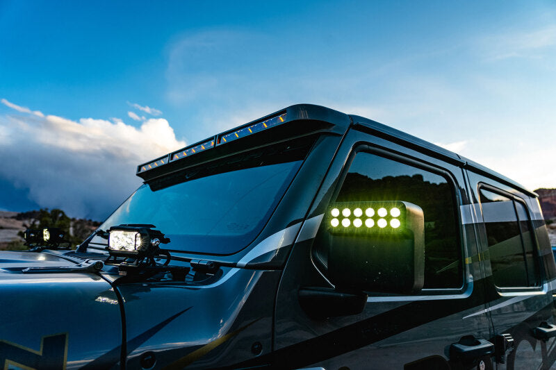 Oracle Jeep Wrangler JL/Gladiator JT Integrated Windshield LED Light Bar System - B2B Diesel & Gas Service