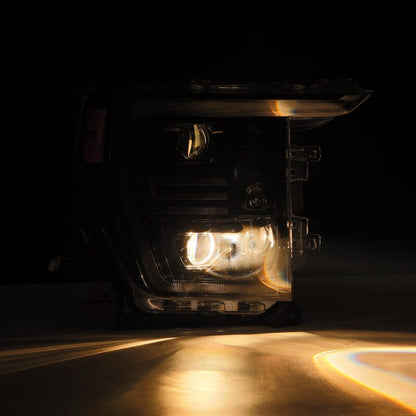 AlphaRex 21-22 Ford F150 PRO-Series Projector headlights Alpha-Black w/Activ Light/Seq Signal - B2B Diesel & Gas Service