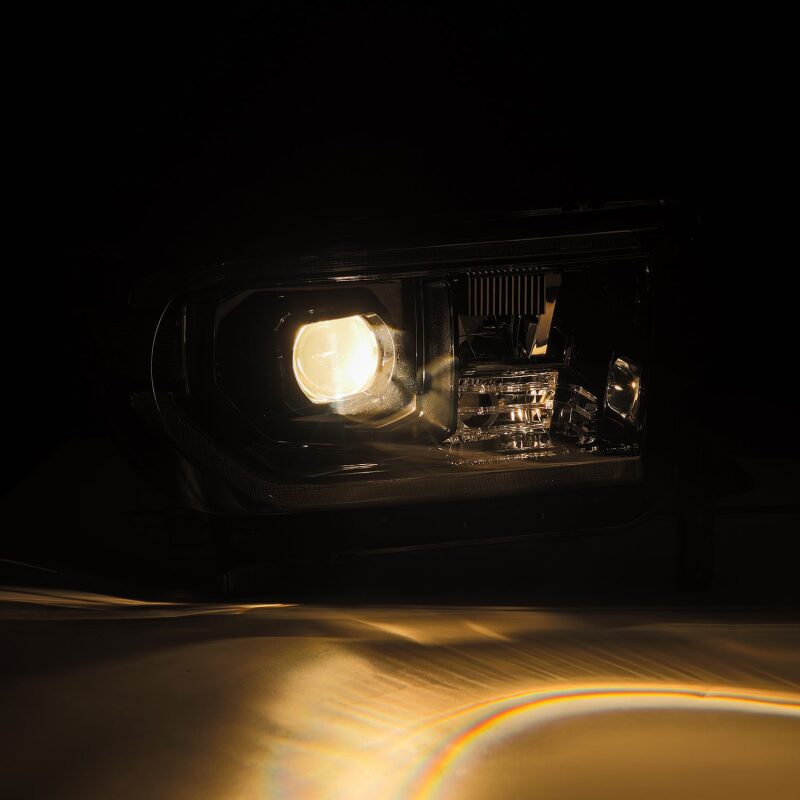 AlphaRex 07-13 Toyota Tundra/08-17 Toyota Sequoia G2 PRO-Series Projector Headlights Alpha-Black - B2B Diesel & Gas Service
