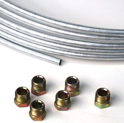 Fuel/Trans Line Tubing 25FT 3/8IN w/6 OE Fittings 