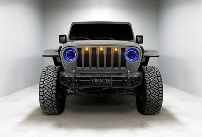 Oracle Oculus Bi-LED Projector Headlights for Jeep JL/Gladiator JT - w/ Simple Controller - B2B Diesel & Gas Service