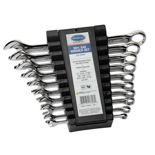 Eastwood 10pc Standard Wrench Set SAE 