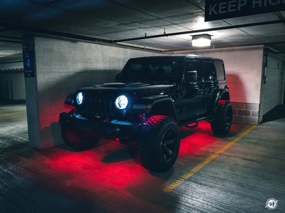 Oracle Bluetooth + RF Underbody Rock Light Kit - 4 PCS - ColorSHIFT - B2B Diesel & Gas Service