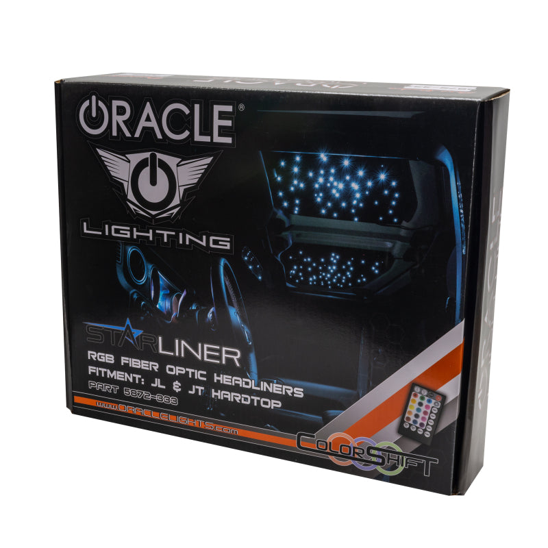 Oracle StarLINER Fiber Optic Hardtop Headliner for Wrangler JL/Gladiator JT ColorSHIFT - B2B Diesel & Gas Service