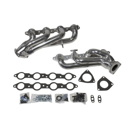 BBK 99-04 GM Truck SUV 4.8 5.3 Shorty Tuned Length Exhaust Headers - 1-3/4 Titanium Ceramic - B2B Diesel & Gas Service