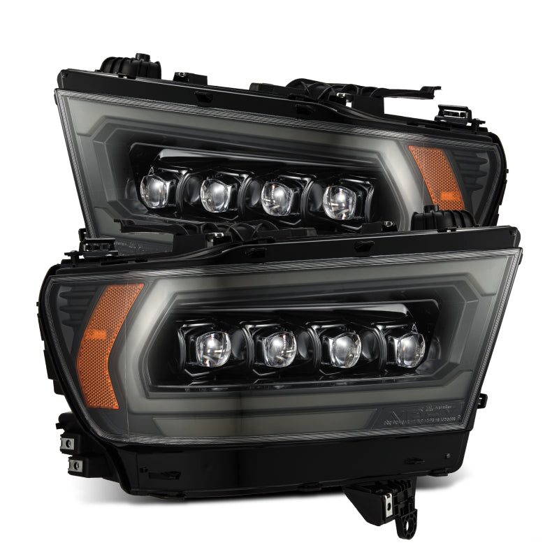 AlphaRex 19-23 Dodge Ram 1500 (No Clsc/Ltd/TRX) NOVA-Series LED Proj HL Alpha-Black (Converter Req.) - B2B Diesel & Gas Service