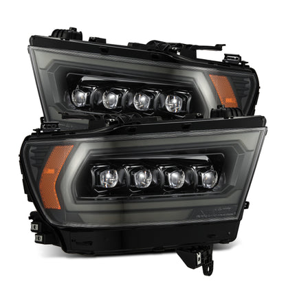 AlphaRex 19-23 Dodge Ram 1500 (No Clsc/Ltd/TRX) NOVA-Series LED Proj HL Alpha-Black (Converter Req.) - B2B Diesel & Gas Service