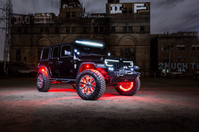 Oracle LED Illuminated Wheel Rings - ColorSHIFT - 15in. - ColorSHIFT No Remote - B2B Diesel & Gas Service