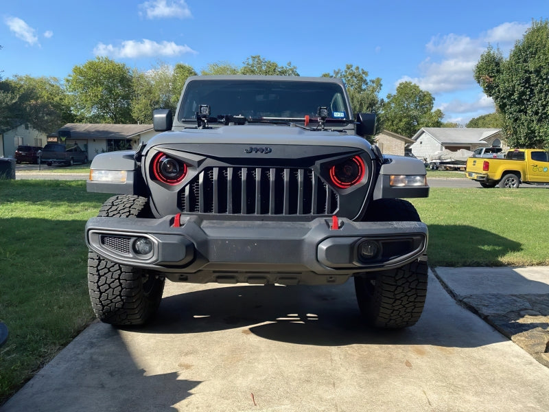Oracle Oculus Bi-LED Projector Headlights for Jeep JL/Gladiator JT - w/ Simple Controller - B2B Diesel & Gas Service
