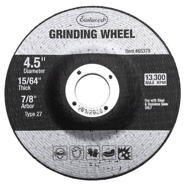 Eastwood 15/64 Inch Depressed Center Grinding Wheel - 5 Pack - B2B Diesel & Gas Service