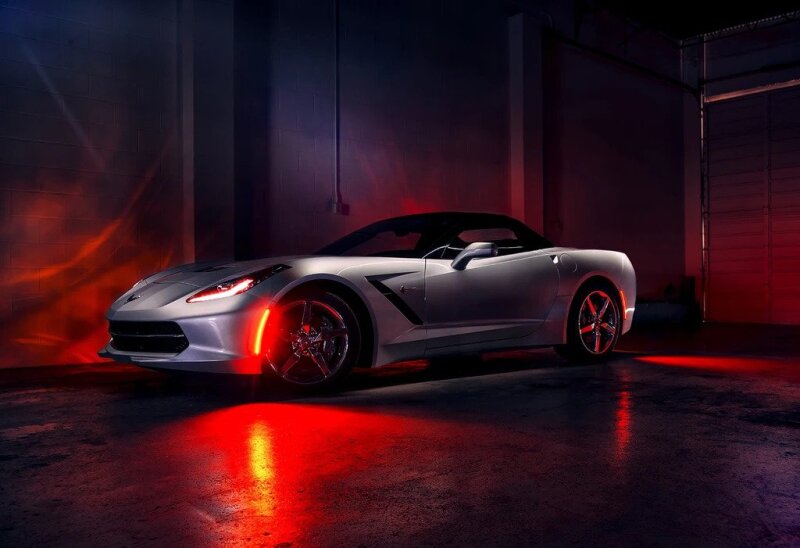 Oracle Chevrolet Corvette C7 Concept Sidemarker Set - Tinted - No Paint - B2B Diesel & Gas Service
