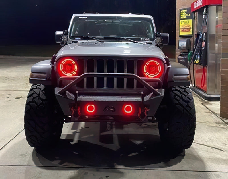 Oracle Oculus Bi-LED Projector Headlights for Jeep JL/Gladiator JT - w/ Simple Controller - B2B Diesel & Gas Service