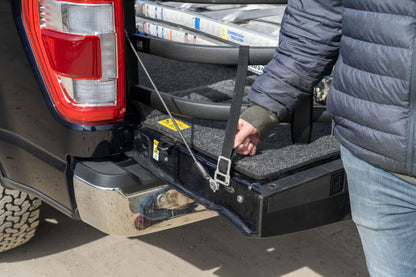 AMP Research 04-22 Ford F-150 Bedxtender HD Sport - Black (Optional No-Drill Brkt 74602-01A) - B2B Diesel & Gas Service
