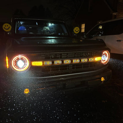 Oracle 2021+ Ford Bronco Oculus Bi-LED Projector Headlights - ColorSHIFT LED - B2B Diesel & Gas Service