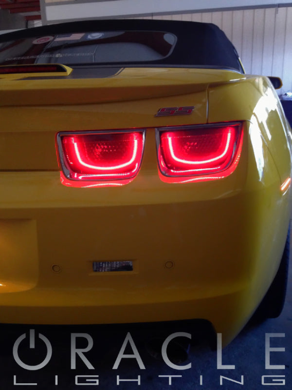 Oracle Chevy Camaro 10-13 Afterburner 2.0 Tail Light Halo Kit - Red - B2B Diesel & Gas Service